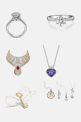 璀璨之源 钻石免抠图片与素材在首饰设计中的非凡价值